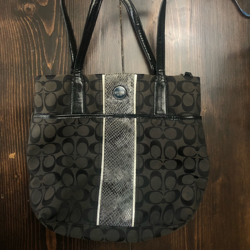 Authentic Coach Tote